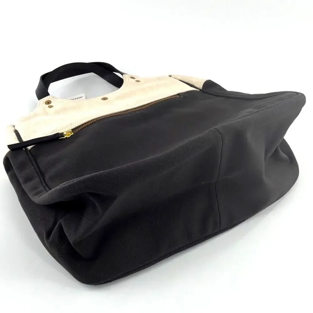 Leon & Harper Anna PLN Mini Tote Bag Carbone - Picture 9 of 11